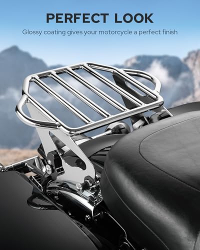 Chrome Detachable Luggage Rack X925975
