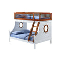 Wooden Twin/Full Bunk Bed D4915