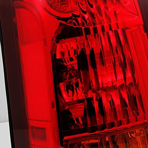 Red Clear Rear Tail Light Replacement Z231366