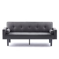 Convertible Futon Sofa Bed with Armrests J57010