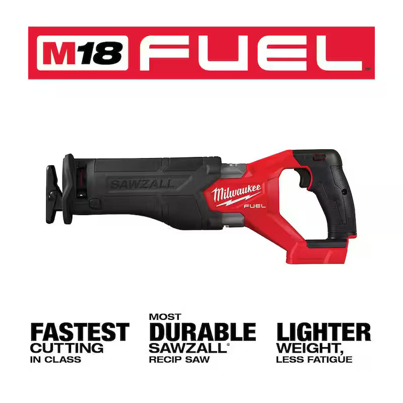 18V Lithium-Ion Brushless Cordless Reciprocating Saw with Oscillating Multi-Tool E528