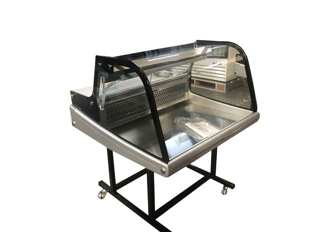 36" Showcase Refrigerator on Wheels F3665