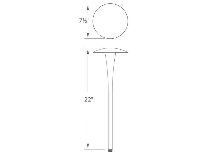 Landscape LED Outdoor Area Light O62805