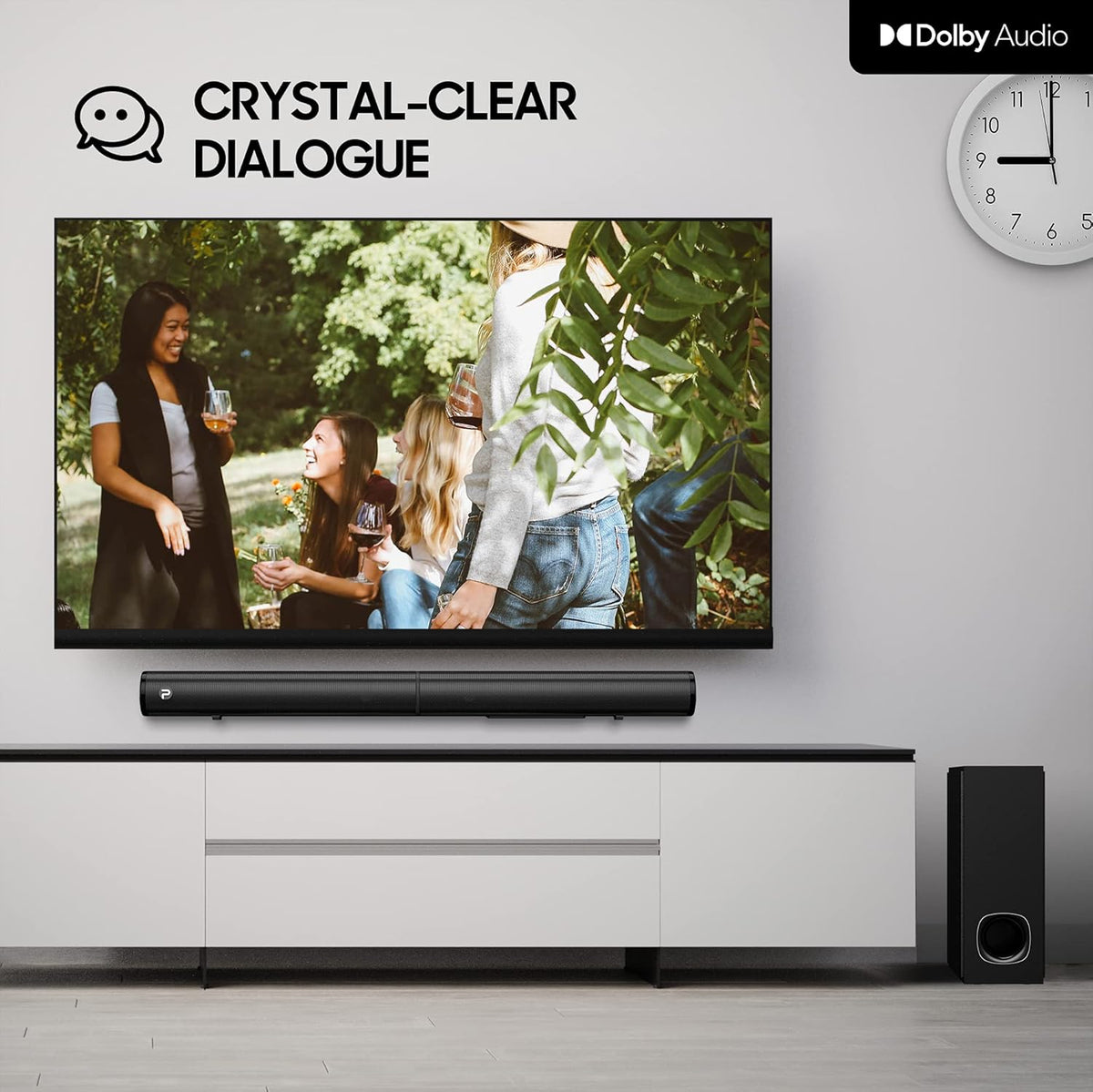 2.1 CH Soundbar with Subwoofer, 240W PMPO B5412