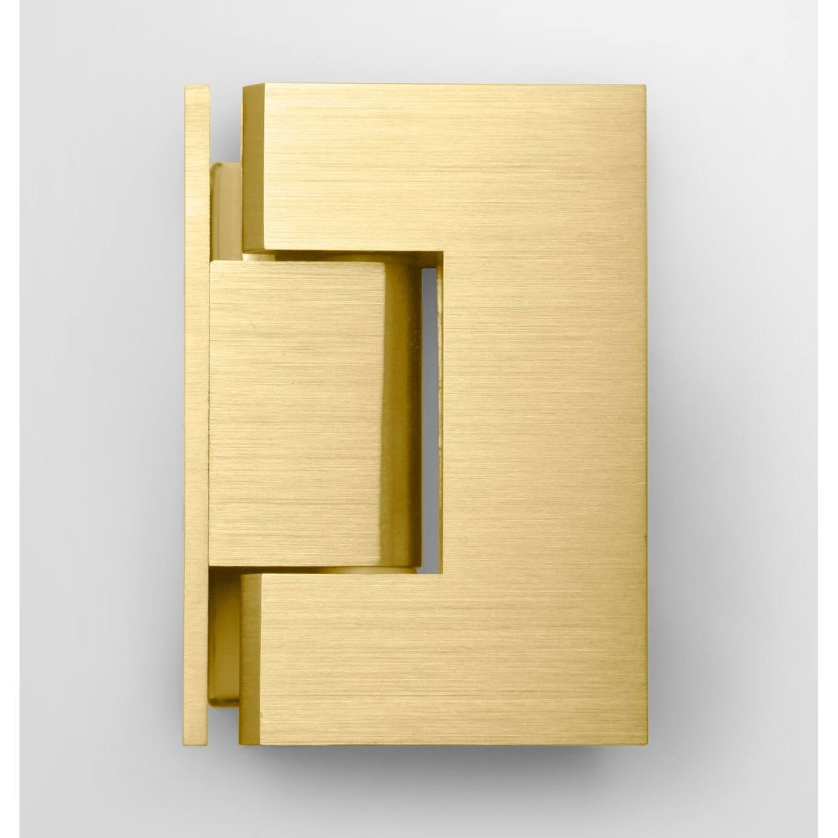 Frameless Shower Door Wall Hinge Matte Black J956920