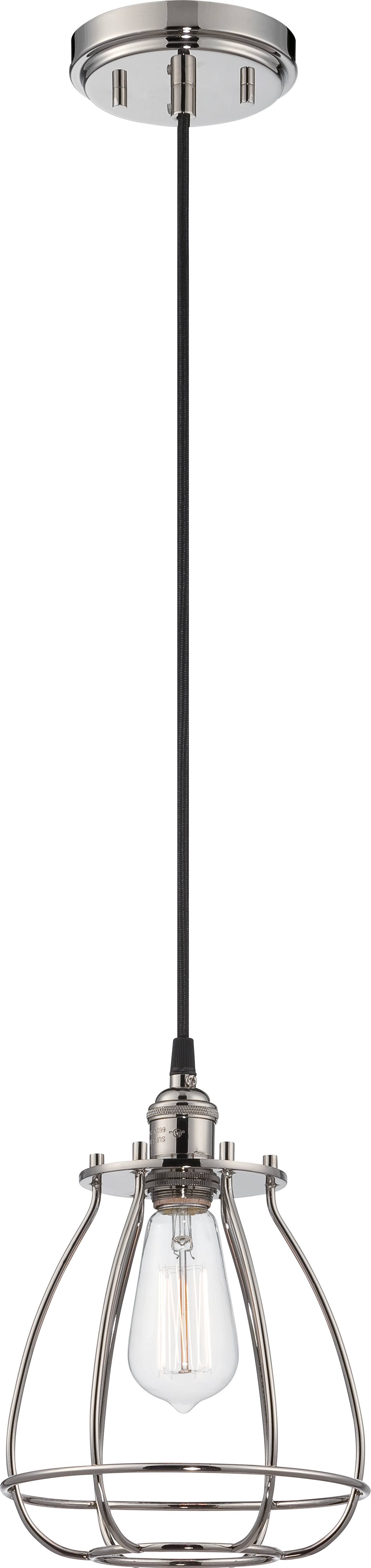 Vintage One Light Caged Pendant V4510
