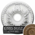 Granada Ceiling Medallion, Hand-Painted Rubbed Bronze K6558
