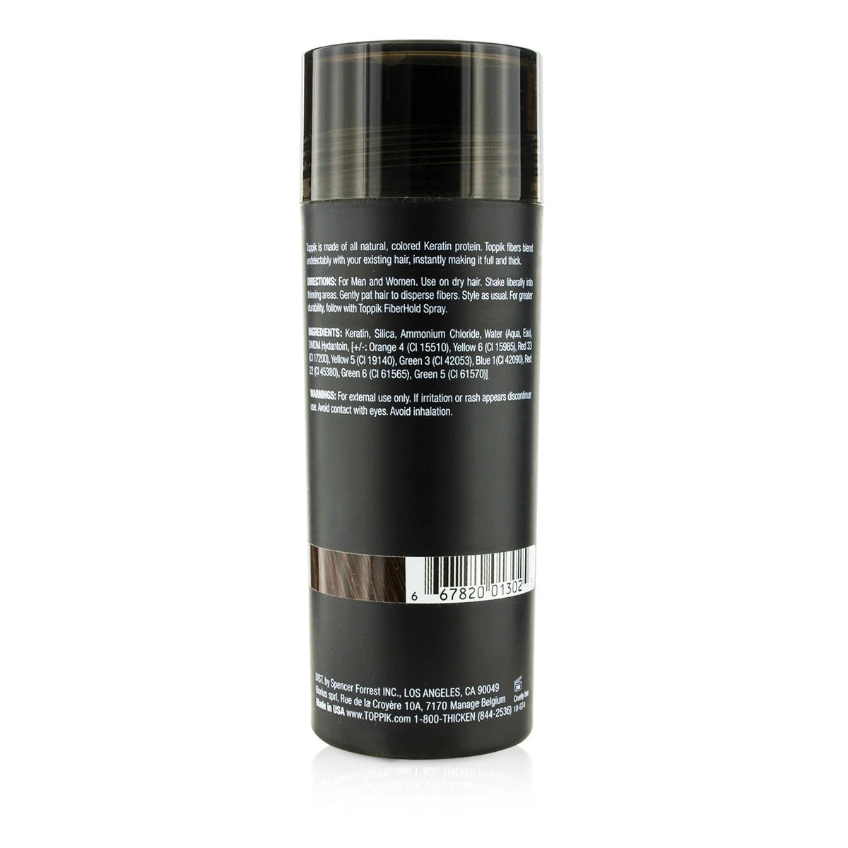 Dark Brown Hair Building Fibers 27.5g L4181