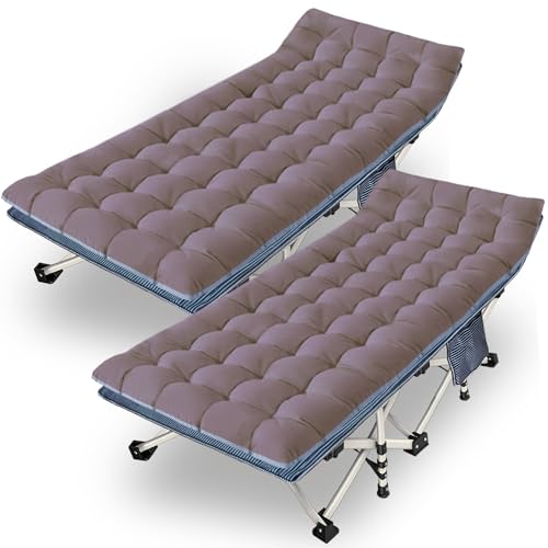 Oversize XXL Camping Cot with Mattress and Carry Bag X880647