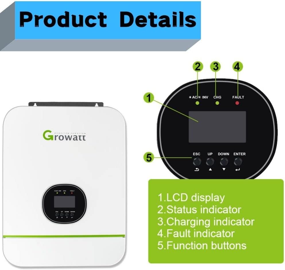 3000W 48V Pure Sine Wave Solar Inverter A11672