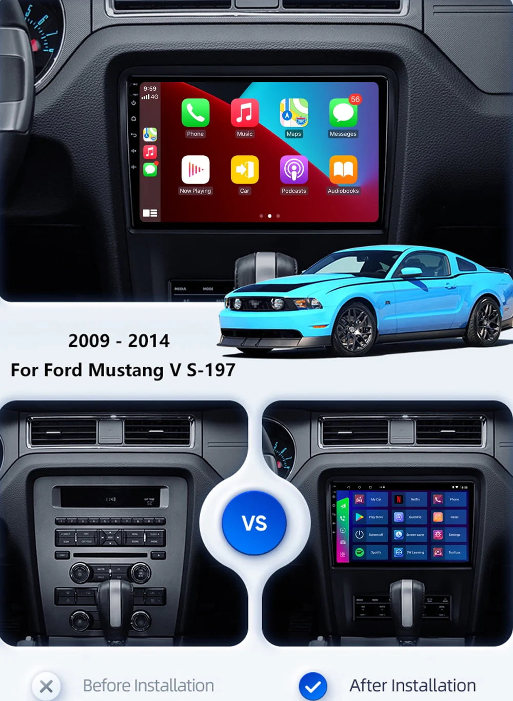 Android 11 Car Radio Stereo 2G+32G A38157
