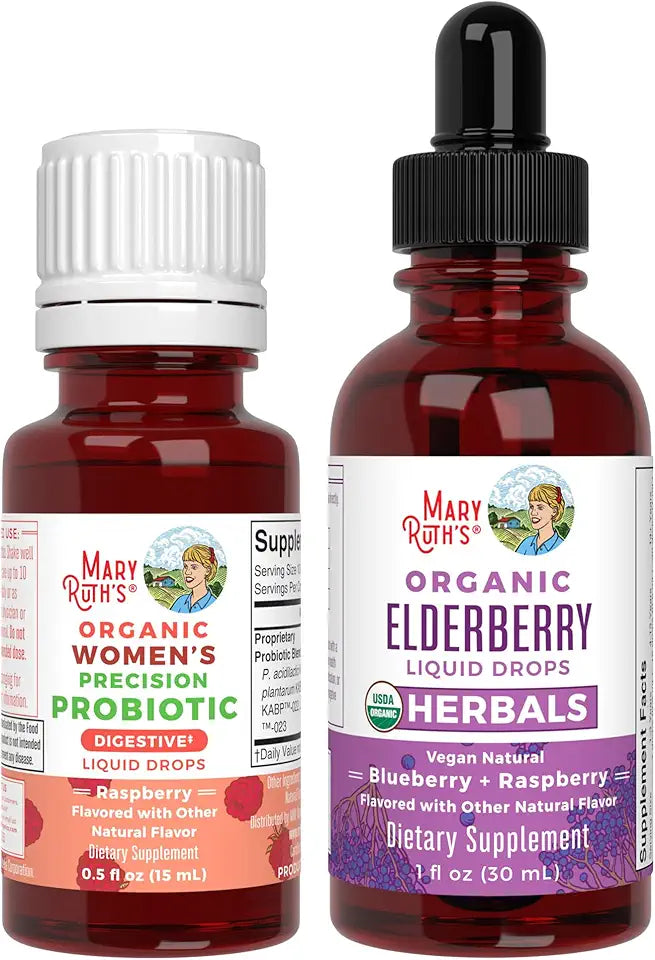 Raspberry Probiotic & Blueberry Elderberry Drops R913349