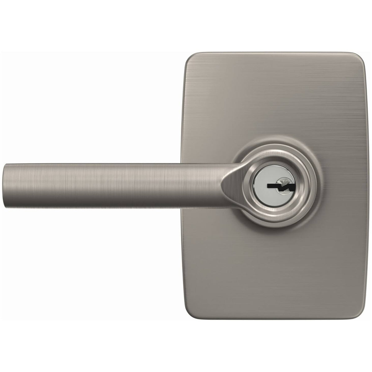 Satin Nickel Passage Door Lever Set V449