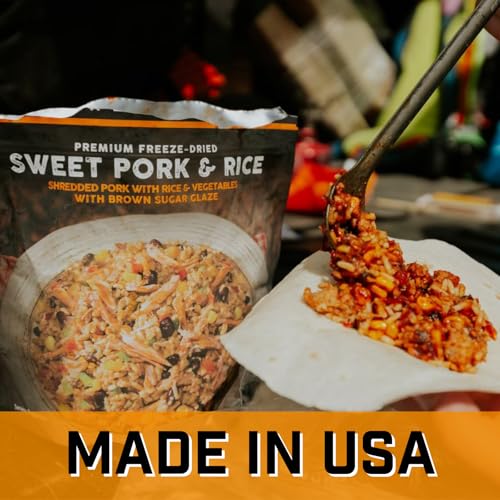 24 Servings Freeze-Dried Real Meat Emergency Food D289