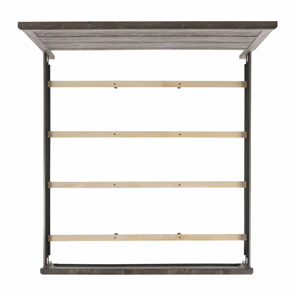 Gray Full Panel Bed D702