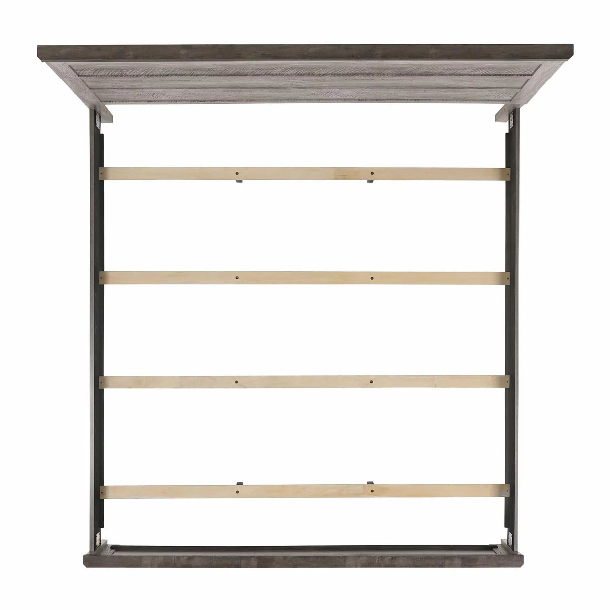 Gray Full Panel Bed D702