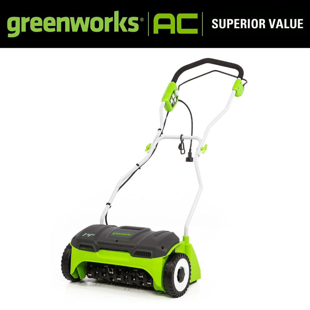14 in. 10 Amp Corded Electric Dethatcher Q993140