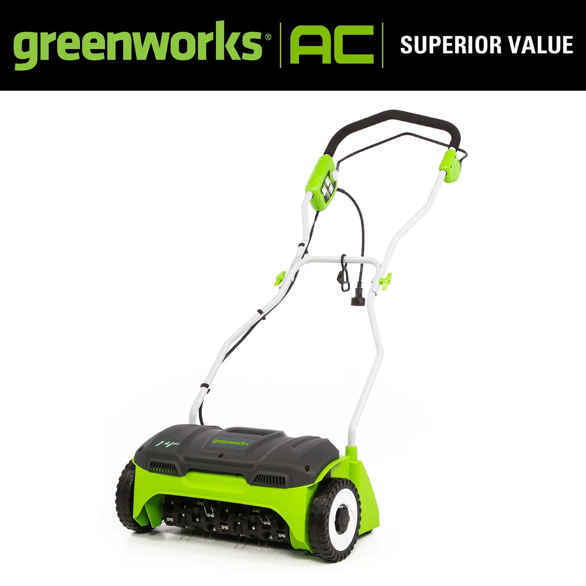 14 in. 10 Amp Corded Electric Dethatcher Q993140