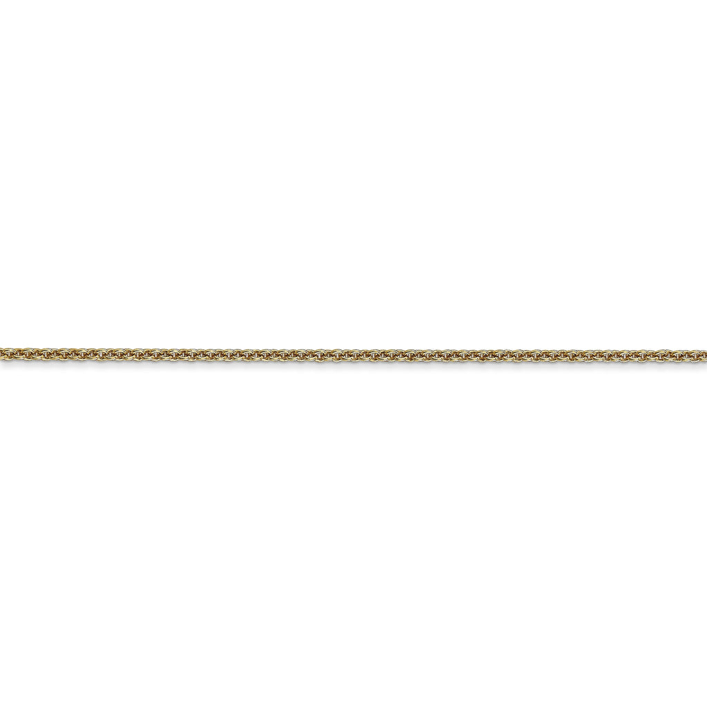 14k Yellow Gold Cable Chain Necklace J532728