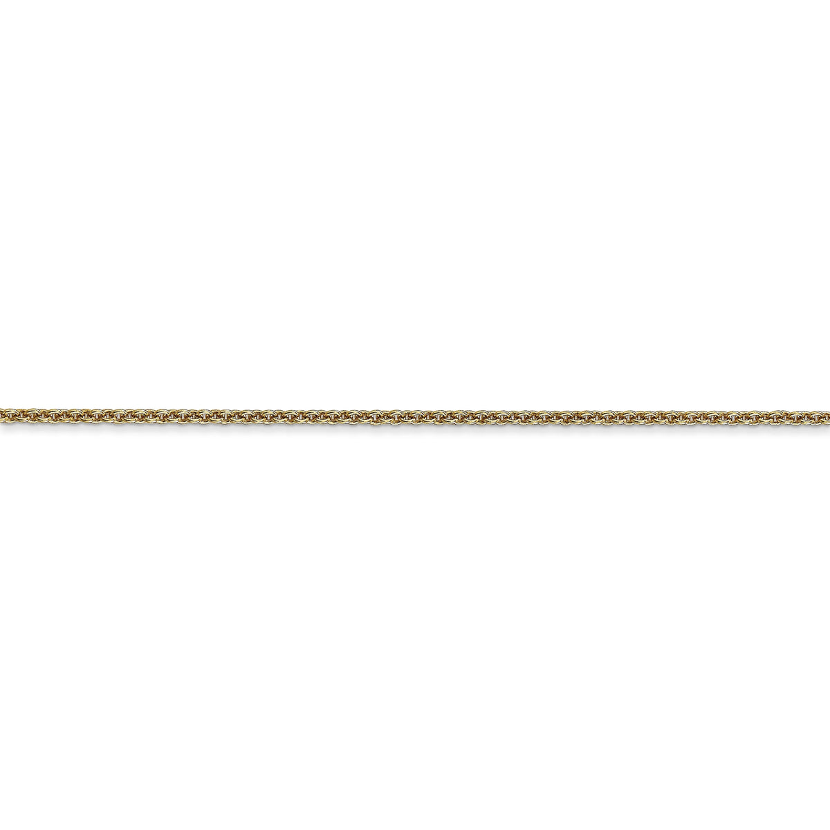 14k Yellow Gold Cable Chain Necklace J532728