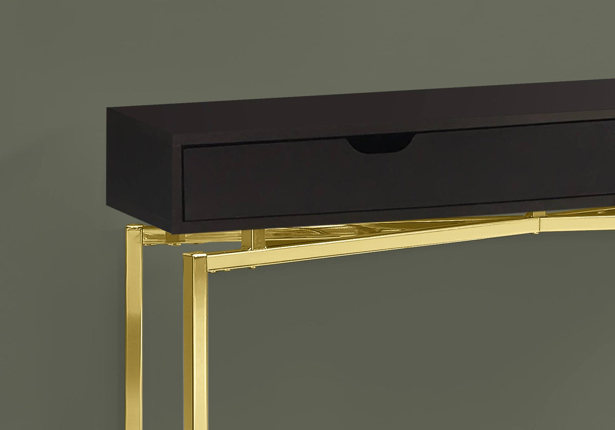 Gold Hall Console Accent Table G227061