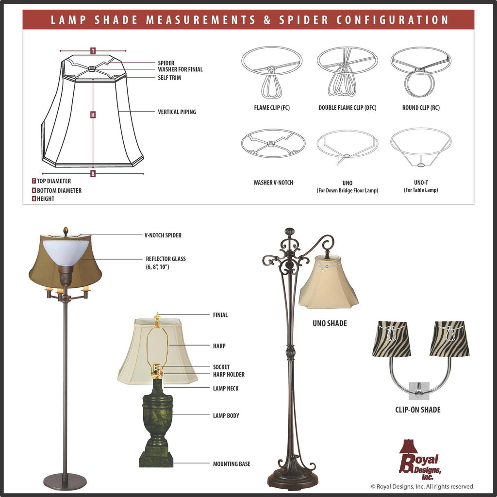 Antique Gold Lamp Shade, 11 x 20 x 14 K84827