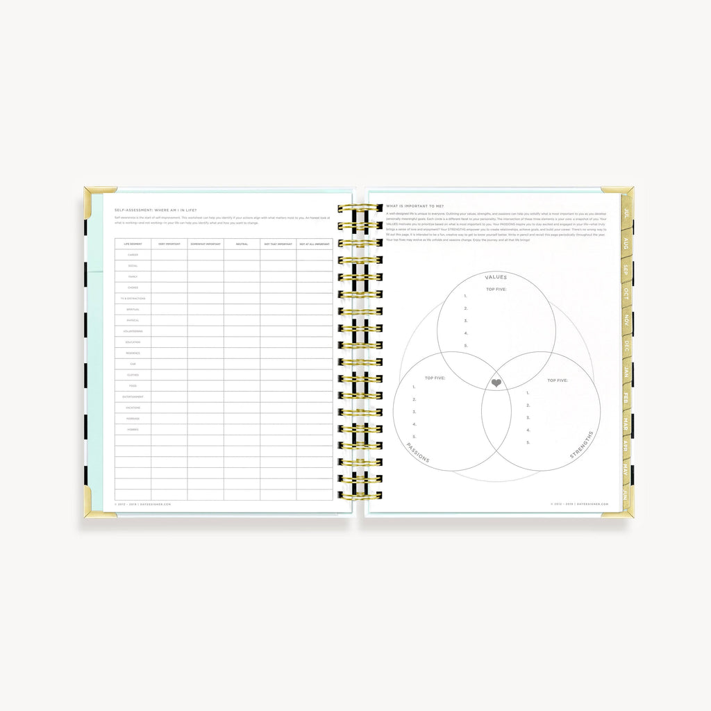 Black Weekly Planner H47901