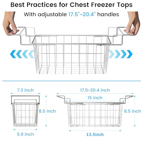 Adjustable Expandable Freezer Organizer Bins O77078