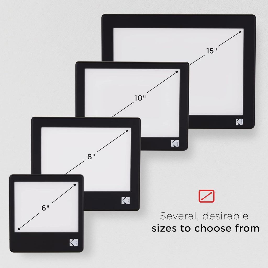 LED Light Box 8”x6” for Negatives, Slides & Films P173