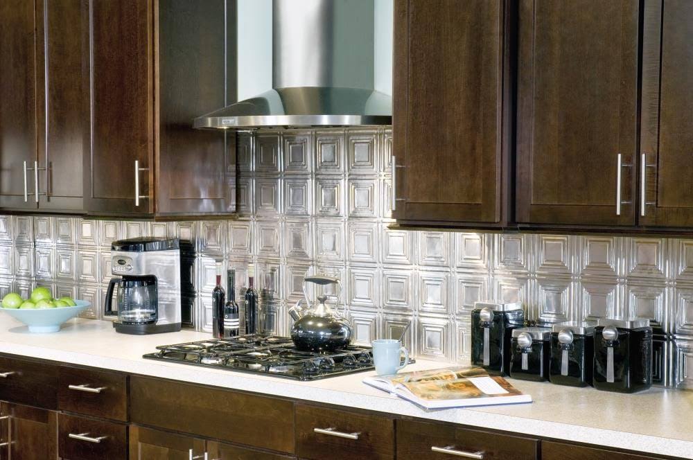 Stainless Steel Backsplash Panels V2526