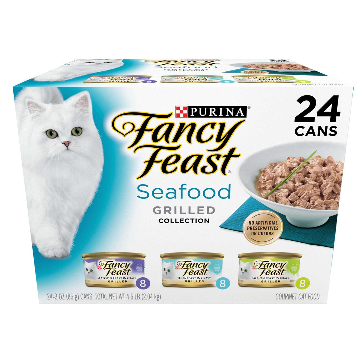Seafood Grilled Wet Cat Food P604944