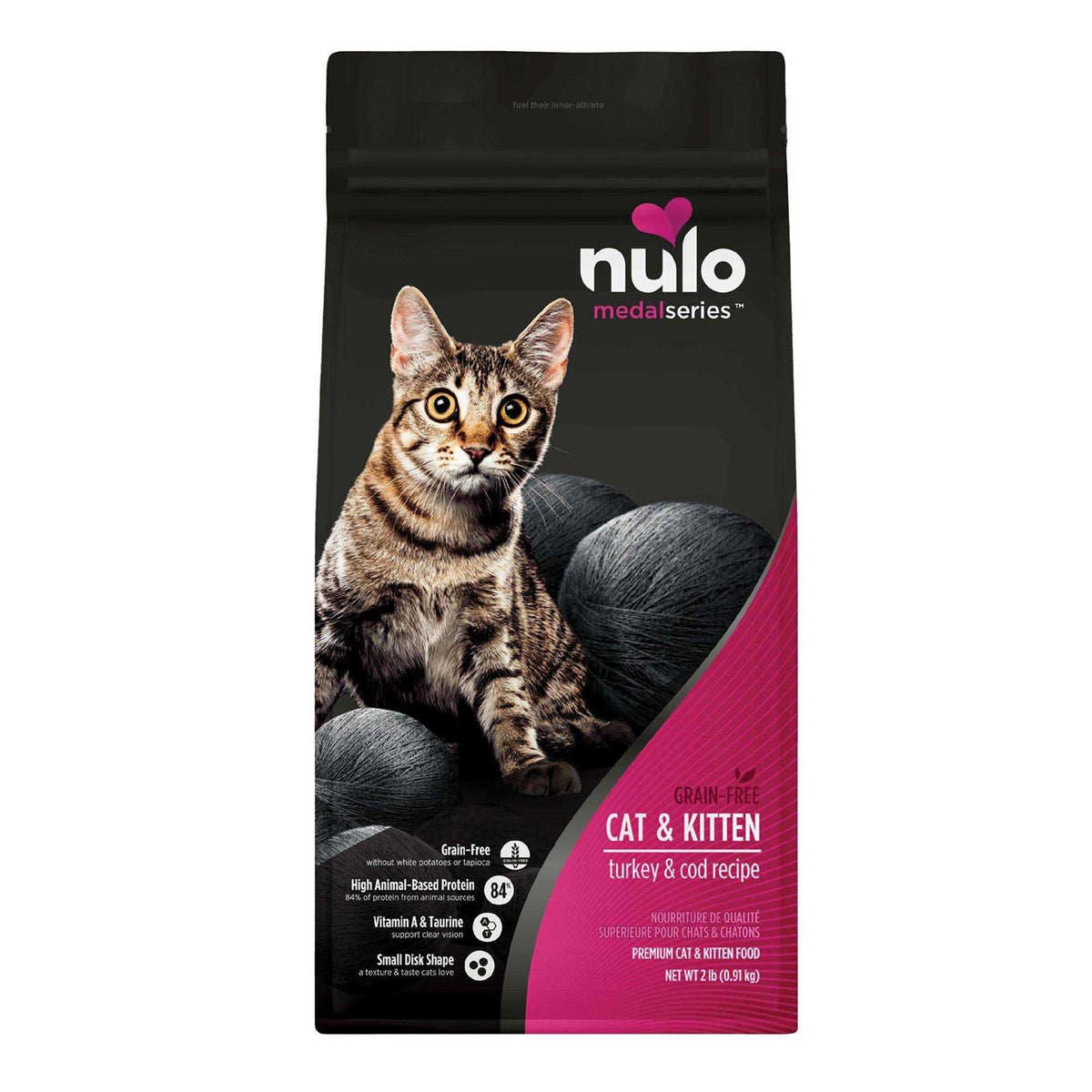 Grain-Free Turkey & Cod Dry Cat & Kitten Food H3172