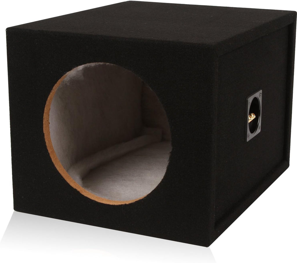 15-inch Car Subwoofer Box Sealed MDF Pack of 2 A20126