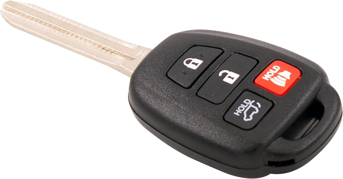 Keyless2Go Replacement 4 Button Remote Key Toyota RAV4 H Chip Pack of 2 C688007