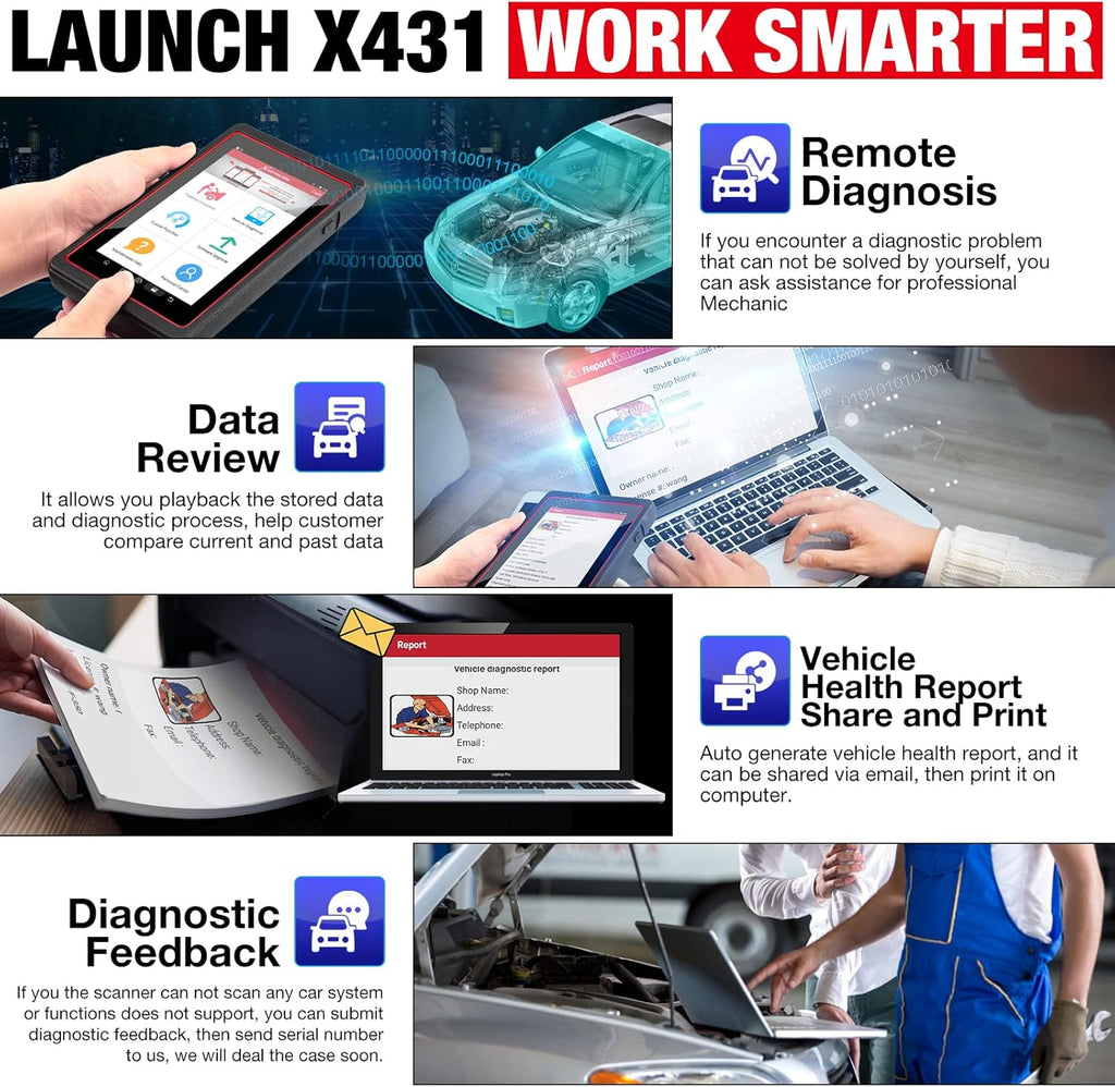 2022 Bidirectional Automotive Diagnostic Scanner C400
