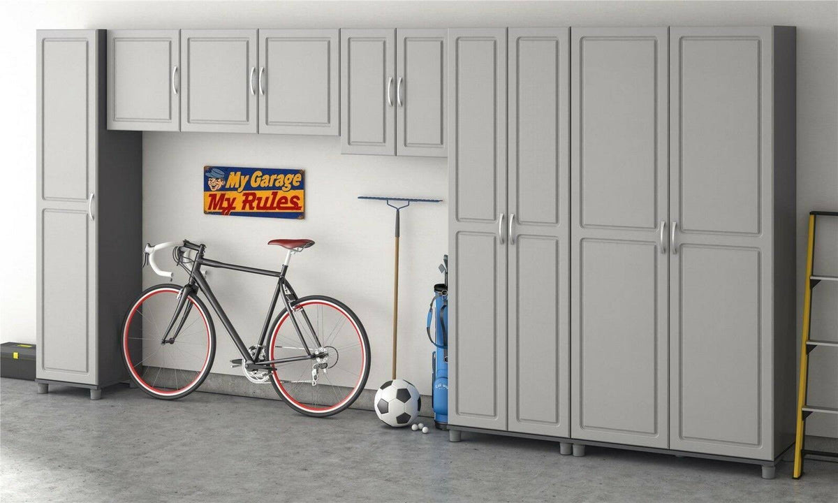 Utility Storage Cabinet, Gray X879