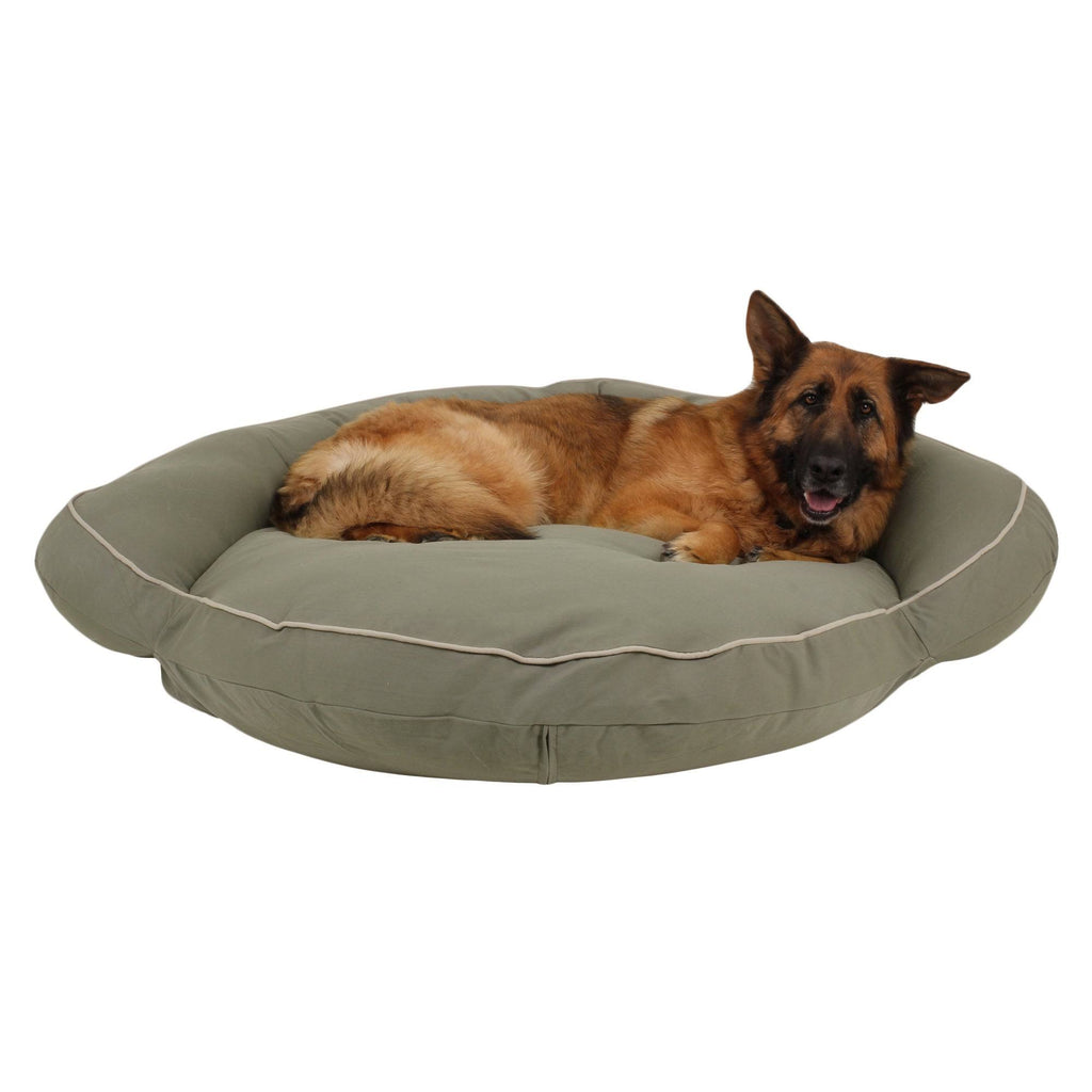 Red Twill Bolster Bed Y651605