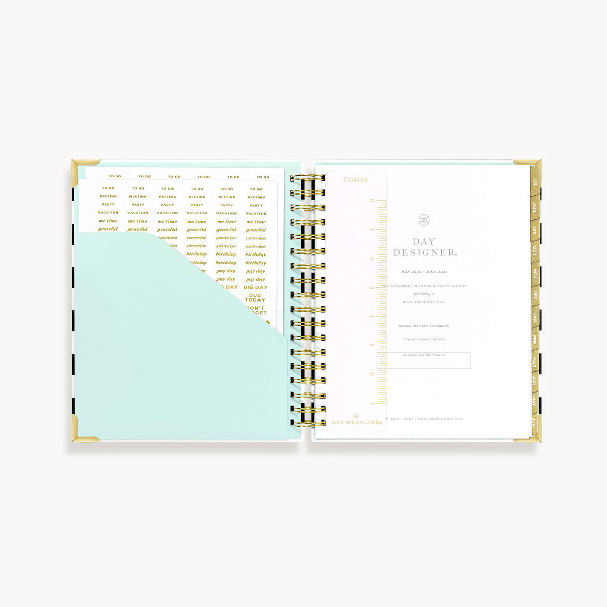 Black Weekly Planner H47901