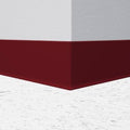 Cabernet Rubber Wall Base 6x22 x 100' Roll with Toe B327477
