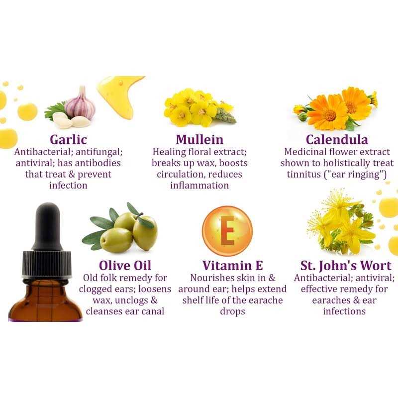 Organic Ear Drops for Adult Kids Z8858