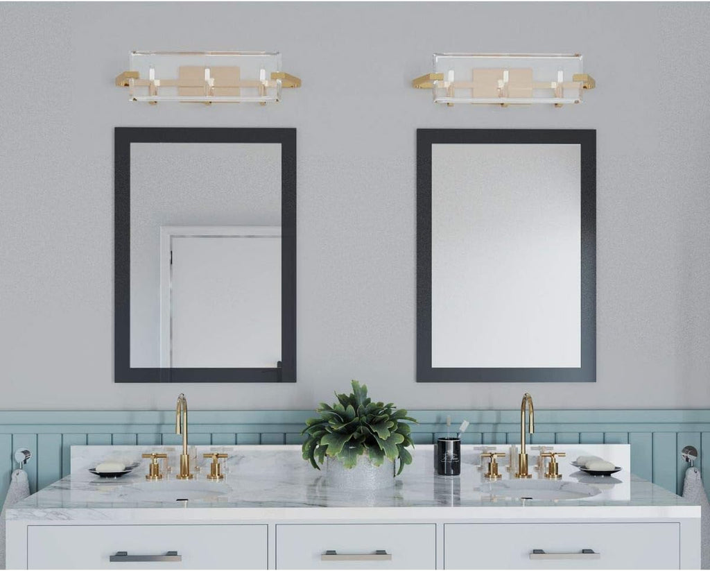 Gold Bath & Vanity Light P829
