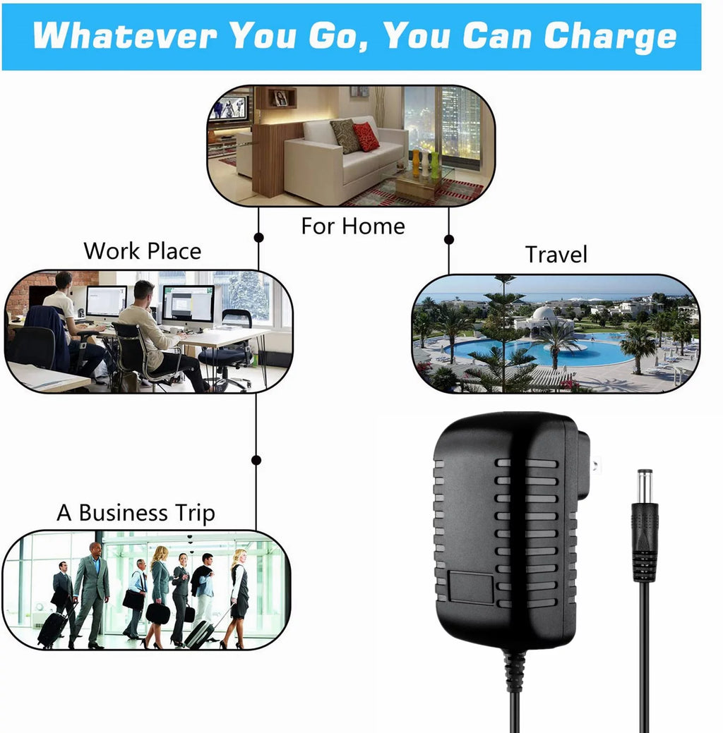 Compatible AC/DC Adapter Power Supply Cord Cable Wall Charger A133