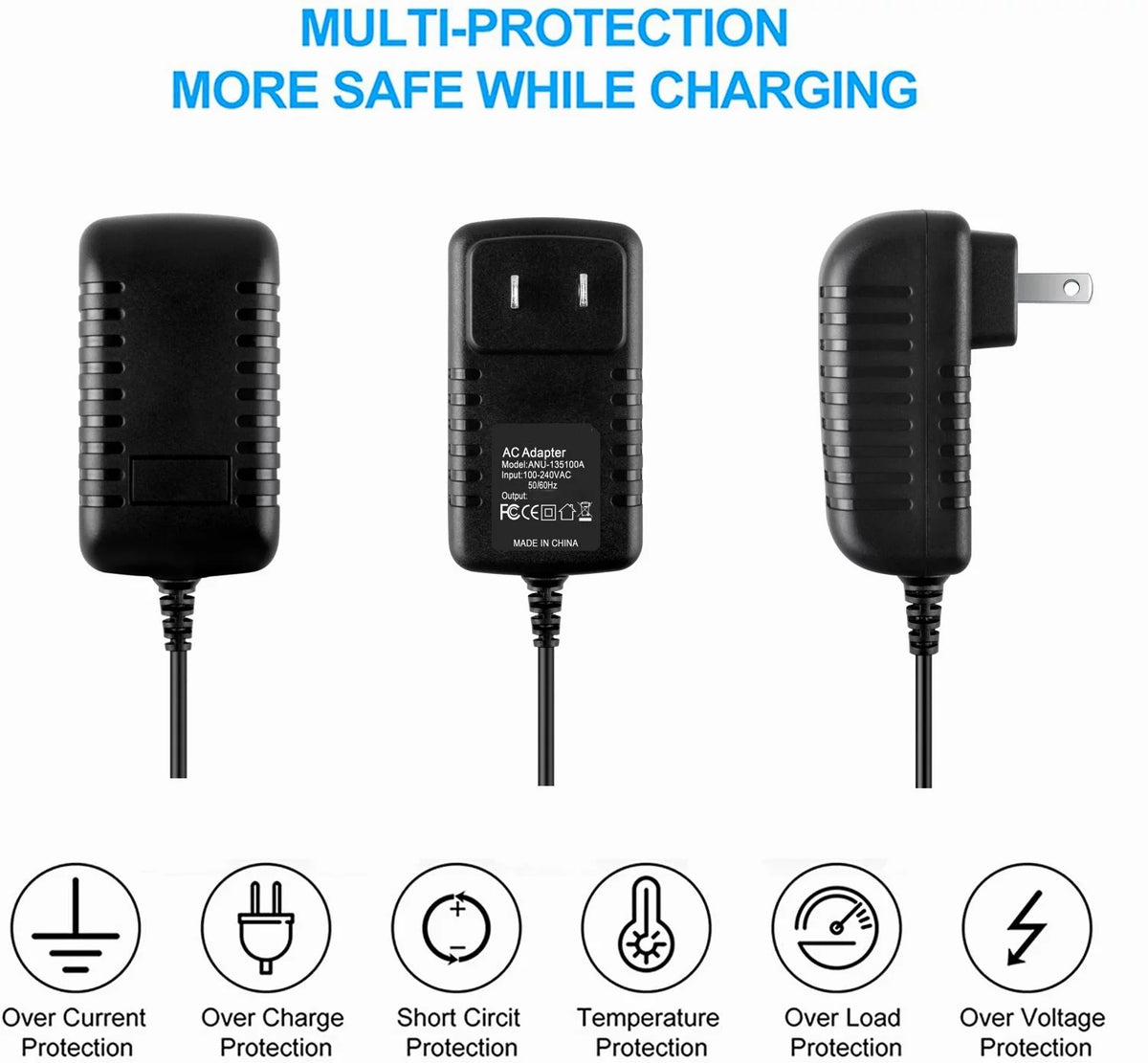 Compatible AC/DC Adapter Power Supply Cord Cable Wall Charger A133