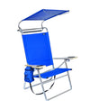 Lightweight High Aluminum Beach Chair with Canopy Shade O962523