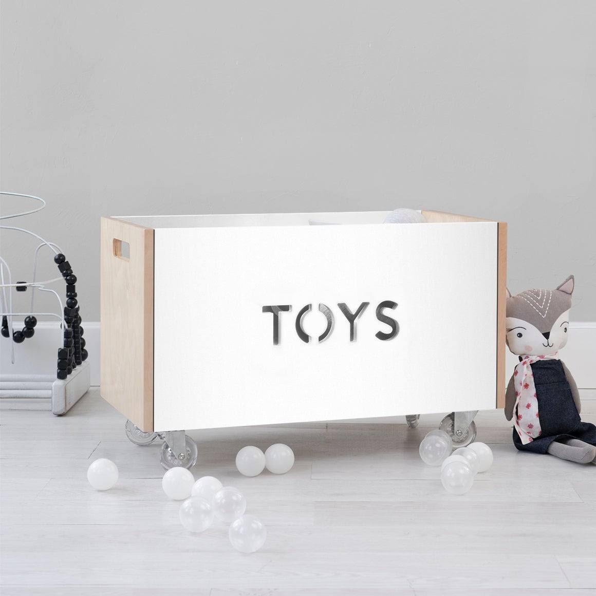 Toy Box Chest on Casters L26443