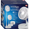2-in-1 Adjustable-Height 40 in. Portable Rechargeable 3-Modes Pedestal Fan U5951