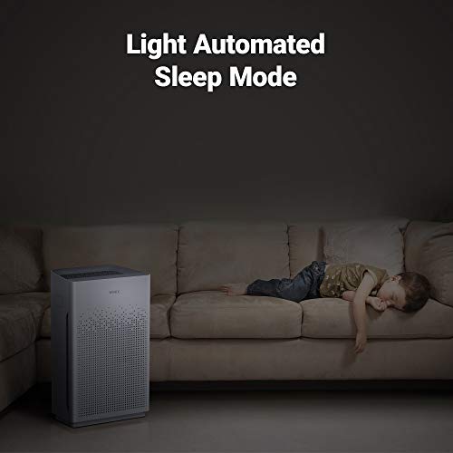 Air Purifier with True HEPA Carbon Filter and Auto Mode I468062