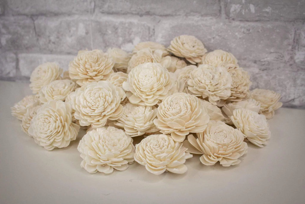 2" Sola Wood Flower Assortment 50 Pack V4130