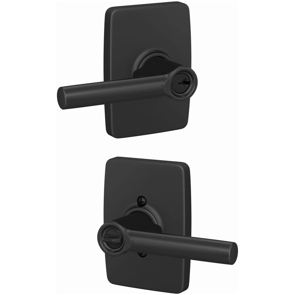 Satin Nickel Passage Door Lever Set V449