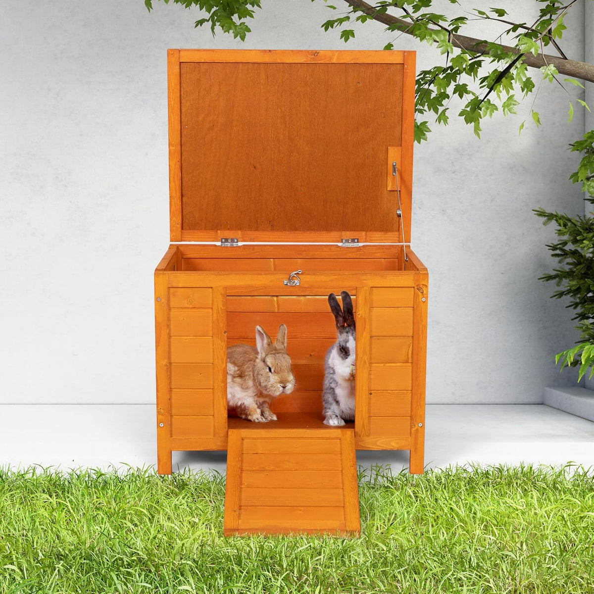 Natural Wooden Small Animal House P5119